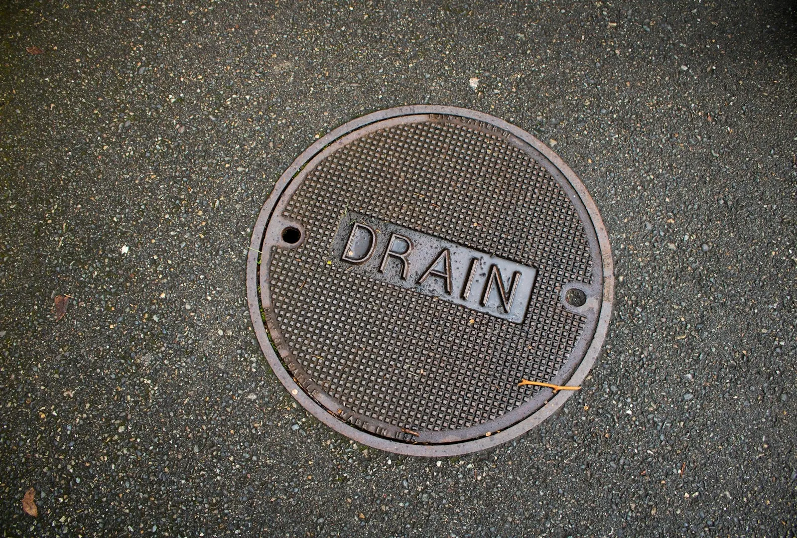Drain inspection chamber cover