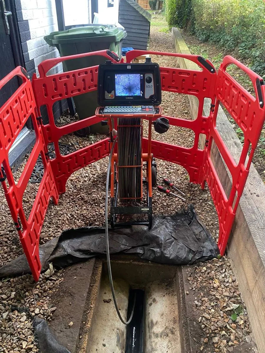 Drain inspection and repair work